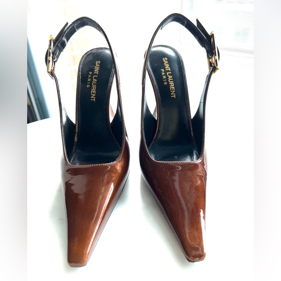 Saint Laurent Dune Slingback Pumps - Picture 11 of 16